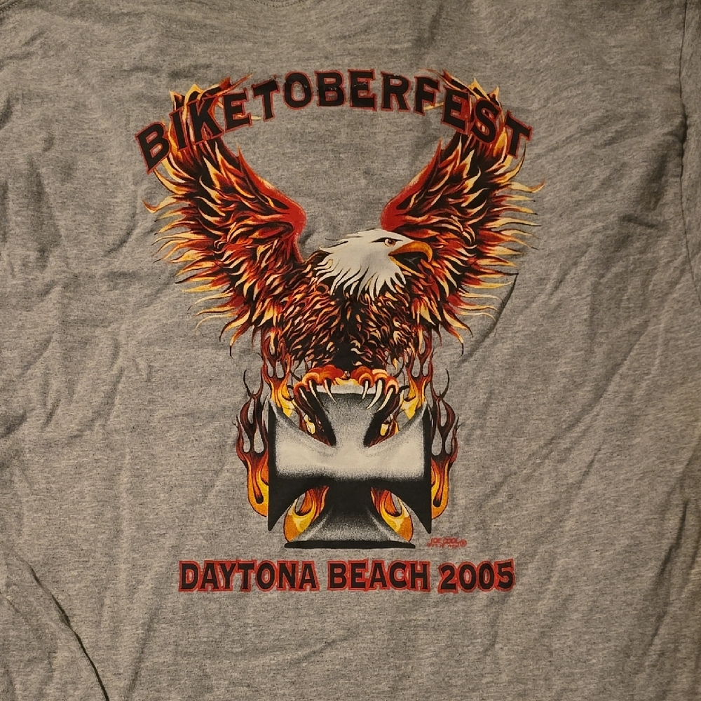 Biketoberfest Graphic Tee - Gray
